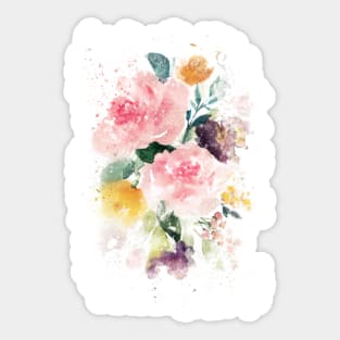 Abstract Flower bouquet 2 Sticker